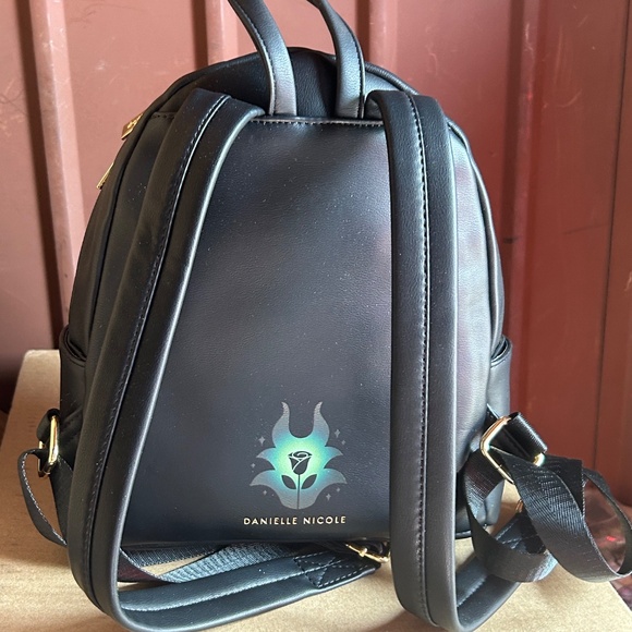 Danielle Nicole Sleeping Beauty Maleficent Mini Backpack Briar Rose Disney - Picture 5 of 6